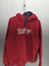 Moletom com capuz vintage Y2K Billabong vermelho grande comprar usado  Enviando para Brazil