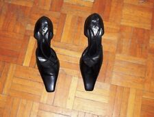 Salomés cuir noir d'occasion  Paris XX