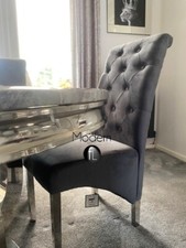 Grey dining chair for sale  MORPETH