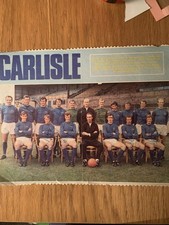 Carlisle signed team for sale  WAKEFIELD