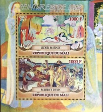 Mali 2011 Akt Malarstwo Arkusz MNH na sprzedaż  Wysyłka do Poland
