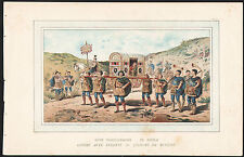 1885 lithographie transports d'occasion  Besançon