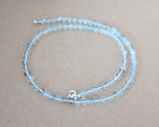 Aquamarin edelstein kette gebraucht kaufen  Norderstedt