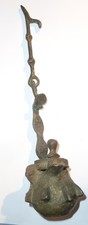 Bronze antike grubenlampe gebraucht kaufen  Bremen