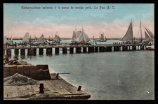 MÉXICO - BAJA CALIFORNIA - LA PAZ, EMBARCACIONES SALIENDO A LA PESCO POR CASTILLO comprar usado  Enviando para Brazil