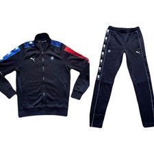 Conjunto de Jaqueta e Calça Puma Masculina S BMW Motorsport Tracksuit Zíper Completo NOVO comprar usado  Enviando para Brazil