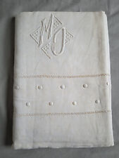 Drap brodé ancien d'occasion  Périgueux