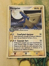 Carte pokemon elecsprint d'occasion  Caudebec-lès-Elbeuf