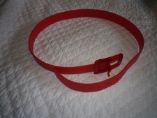Ceinture golf rouge d'occasion  Houlgate