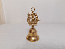Vintage brass bell for sale  BRIDGEND