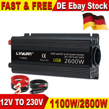 1100w spannungswandler 12v gebraucht kaufen  Bremen