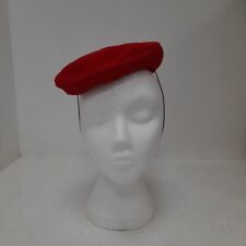 Harrods red beret for sale  ROMFORD