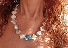 Collana donna orecchini usato  Italia