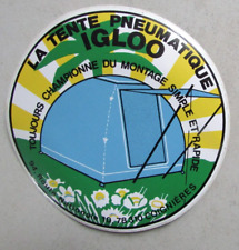 Autocollant diamètre tente d'occasion  Argenton-sur-Creuse