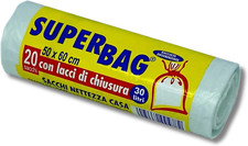 Sacchetti trasparenti litri usato  Roma
