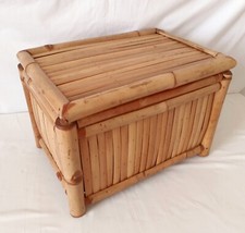 Bamboo storage chest for sale  UK