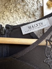Schwarze abendkleid malvin gebraucht kaufen  Zusmarshausen