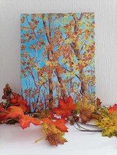 Acrylgemälde bild herbst gebraucht kaufen  Idar-Oberstein
