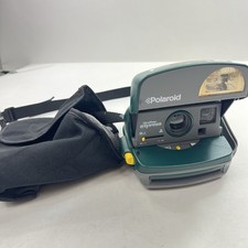 CÂMERA DE FILME VINTAGE POLAROID ONE STEP EXPRESS INSTANTÂNEA 600 Verde com bolsa Testada! comprar usado CÂMERA DE FILME VINTAGE POLAROID ONE STEP EXPRESS INSTANTÂNEA 600 Verde com bolsa Testada! comprar usado  Enviando para Brazil