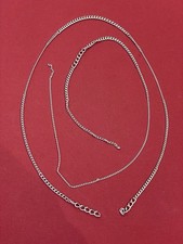 Paire chaînes argentée d'occasion Paire chaînes argentée d'occasion  Senlis