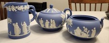 Wedgewood blue jasperware for sale  Mc Cracken