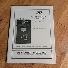 Mfj 249 swr for sale  Marshfield