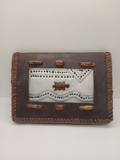Handmade leather journal for sale  Wells