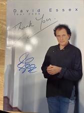 Signed david essex for sale  BRIGHOUSE