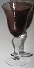 Kelch glas violett gebraucht kaufen  Münster