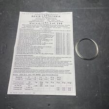 0mm rexin löttechnik gebraucht kaufen  Markt Erlbach