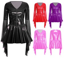 Damen wetlook lackleder gebraucht kaufen  Bremen