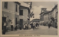 Cartolina sesto cremonese usato  Soncino