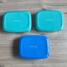 Lancheira infantil Bentgo sem BPA hermética à prova de vazamentos micro-ondas - PACOTE COM 3 comprar usado  Enviando para Brazil