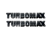 Emblemas preto brilhante Fit 2024-2025 Chevrolet Silverado Turbomax 85079242 Qtd. 2 comprar usado  Enviando para Brazil
