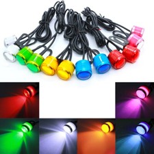 2x/Conjunto Peças de Motocicleta Olho de Águia Piscando Lâmpada LED Lâmpadas de Sinalização Universal, usado comprar usado  Enviando para Brazil