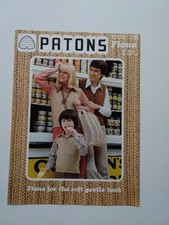 Patons knitting pattern for sale  KING'S LYNN