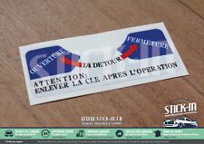 Autocollant stickers peugeot d'occasion  France