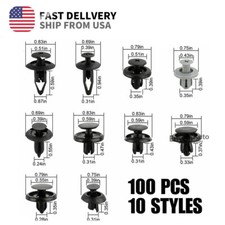100pcs car rivets for sale  USA