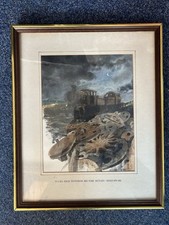 Framed signed watercolour for sale  MATLOCK