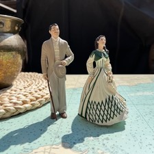 Enfeites vintage 1999 Hallmark Rhett Butler & Scarlett O'Hara, usado comprar usado  Enviando para Brazil