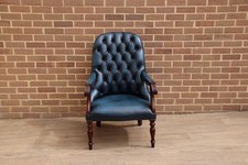 Saxon chesterfield blue for sale  LONDON
