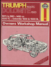 Triumph dolomite 1500tc for sale  CROYDON