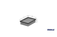 Usado, Filtros de ar Mahle LX 337 para Ford Courier Fiesta III caixa comprar usado Usado, Filtros de ar Mahle LX 337 para Ford Courier Fiesta III caixa comprar usado  Enviando para Brazil