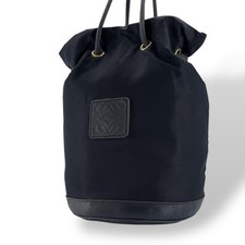 Bolsa de Piscina Loewe Cordão Azul Marinho Grande Capacidade Y2K Vintage Usada comprar usado  Enviando para Brazil