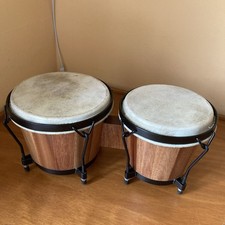 Wooden bongo drums for sale  LONDON