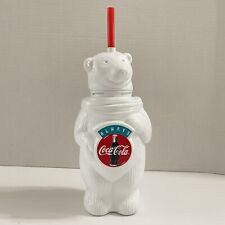 Garrafa de água de plástico vintage Coca-Cola Always bebendo urso polar comprar usado  Enviando para Brazil