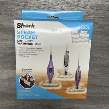 Esfregão de microfibra Shark Steam Pocket 2 almofadas laváveis DIRT GRIP XT3601 Blast & Scrub comprar usado  Enviando para Brazil