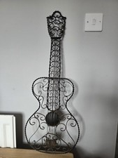 Wrought iron guitar for sale  CONSETT