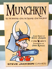 Usado, Jogo de tabuleiro Munchkin por Steve Jackson Games! Completo! comprar usado  Enviando para Brazil
