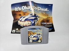 N64 Top Gear Overdrive com pôster autêntico cartucho Nintendo 64 testado funciona comprar usado  Enviando para Brazil